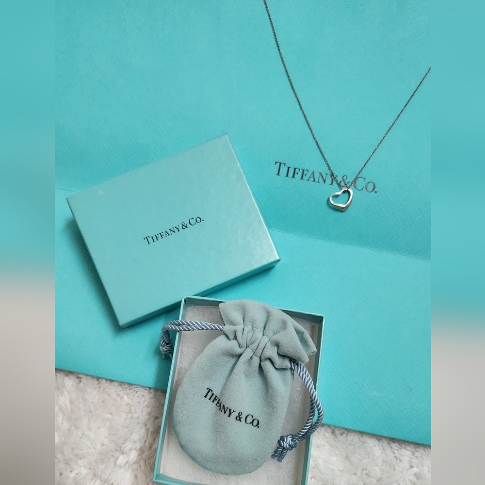Tiffany & Co Open Heart Necklace